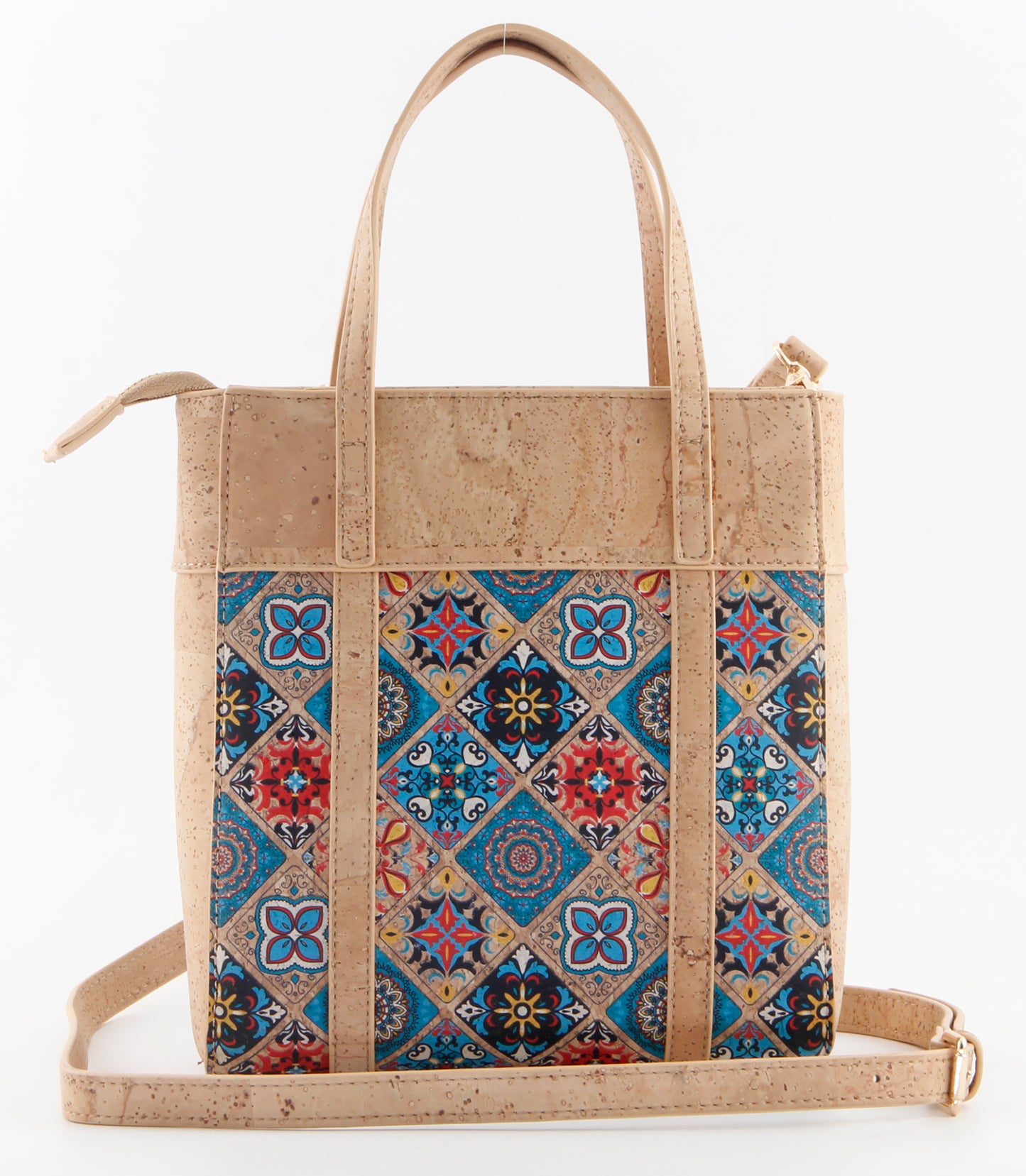 Versatile Handheld & Crossbody Bag-Colorful Mosaic