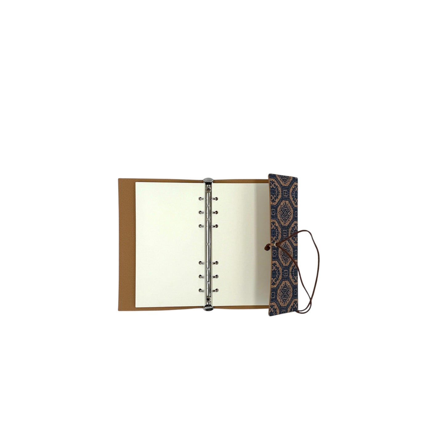 Crafted cork journal-Arabesque Mosaic