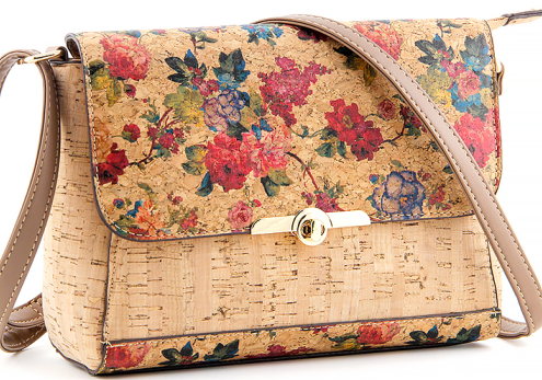 Cork Classic Crossbody Bag-Floral Bloom