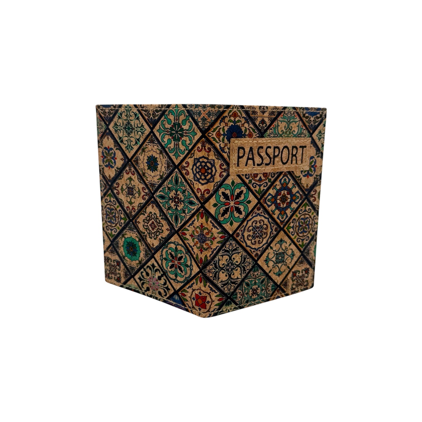 Artist passport Cover-Vintage Mosaic