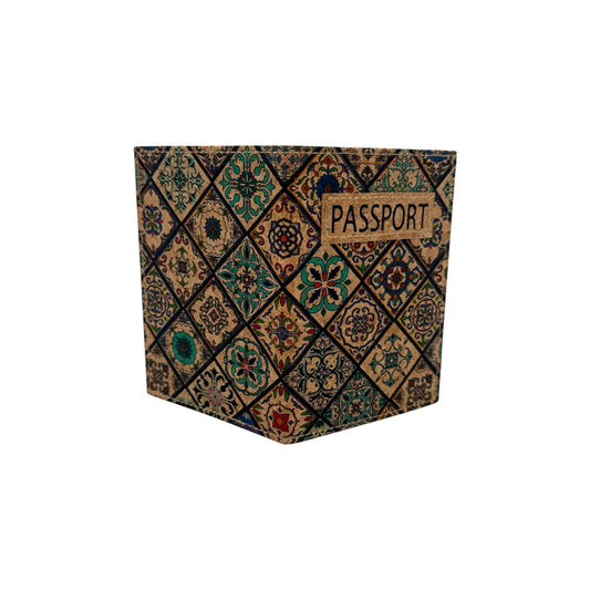 Artist passport Cover-Vintage Mosaic