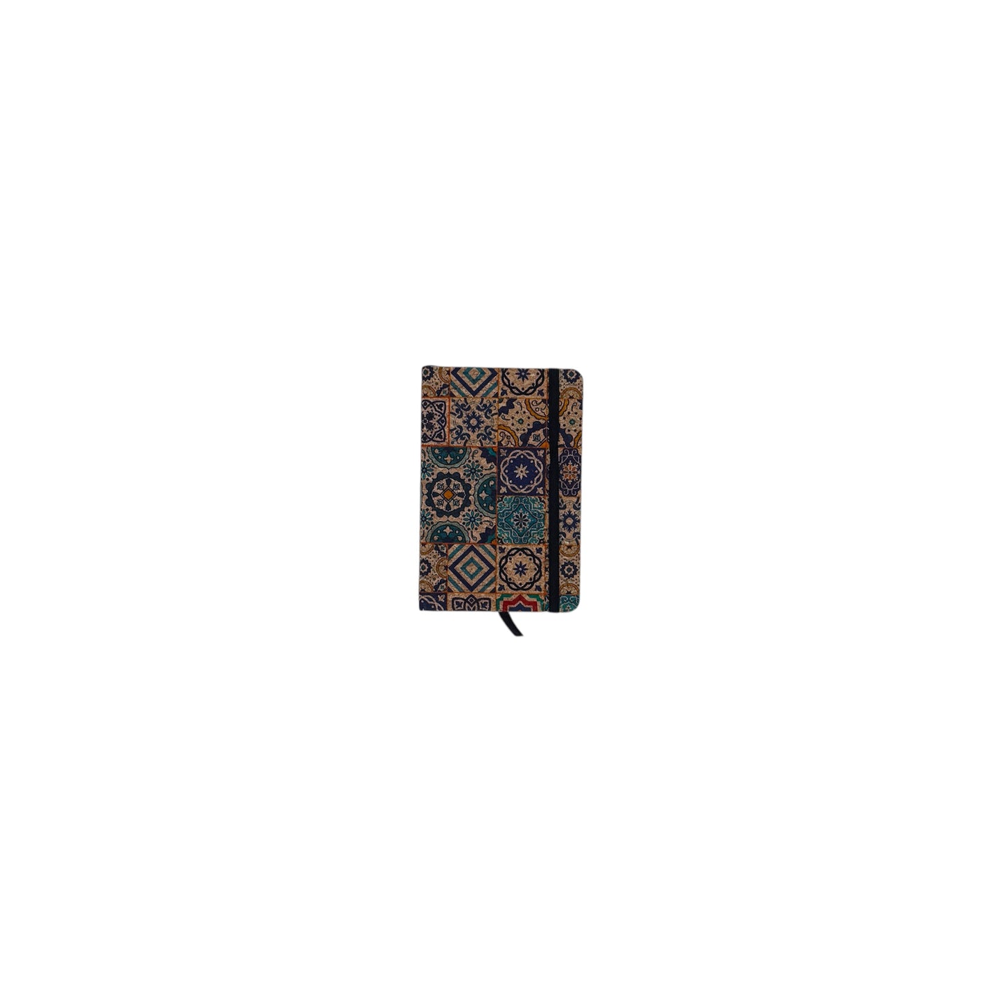 Cork Notebook-Small Size-Tile Harmony