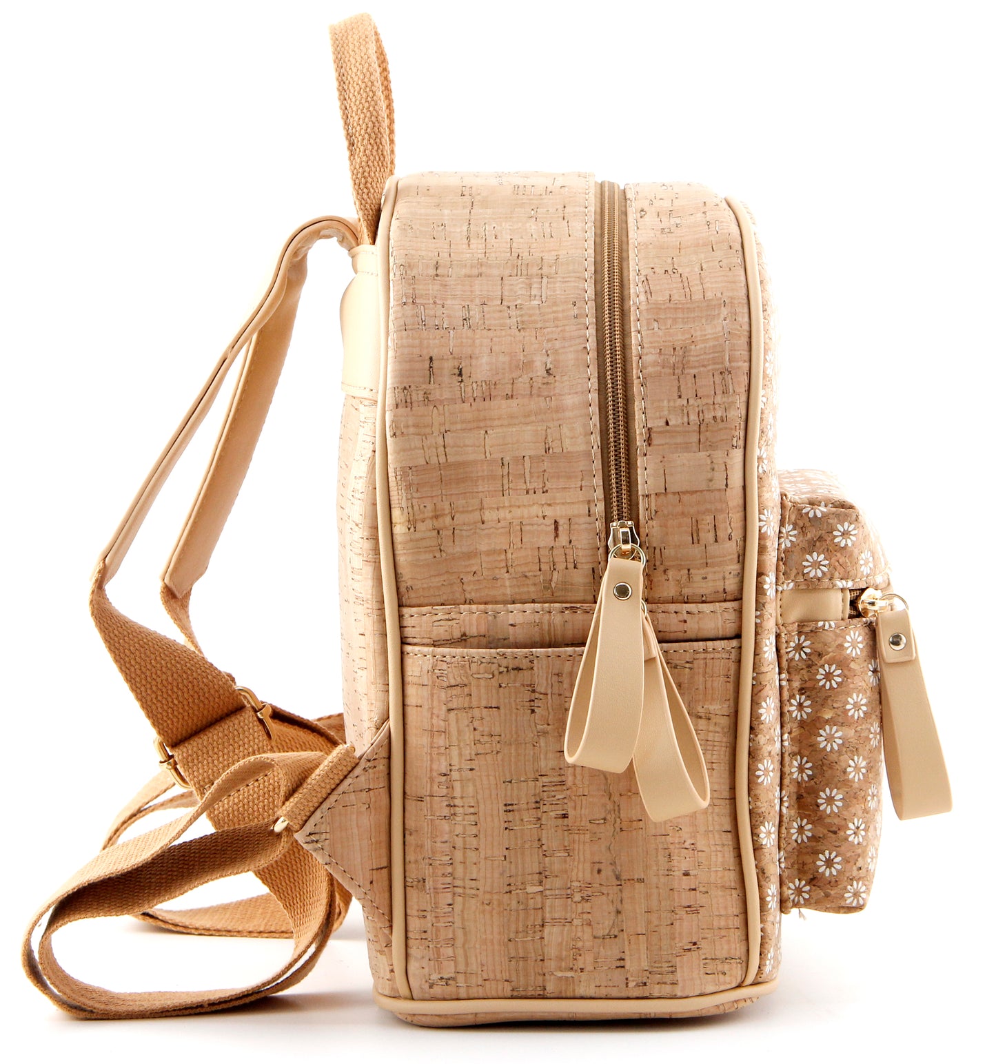 Small Double-Strap Backpack-Floral Print