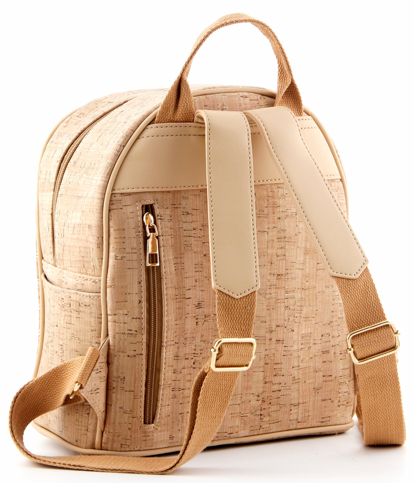 Small Double-Strap Backpack-Floral Print