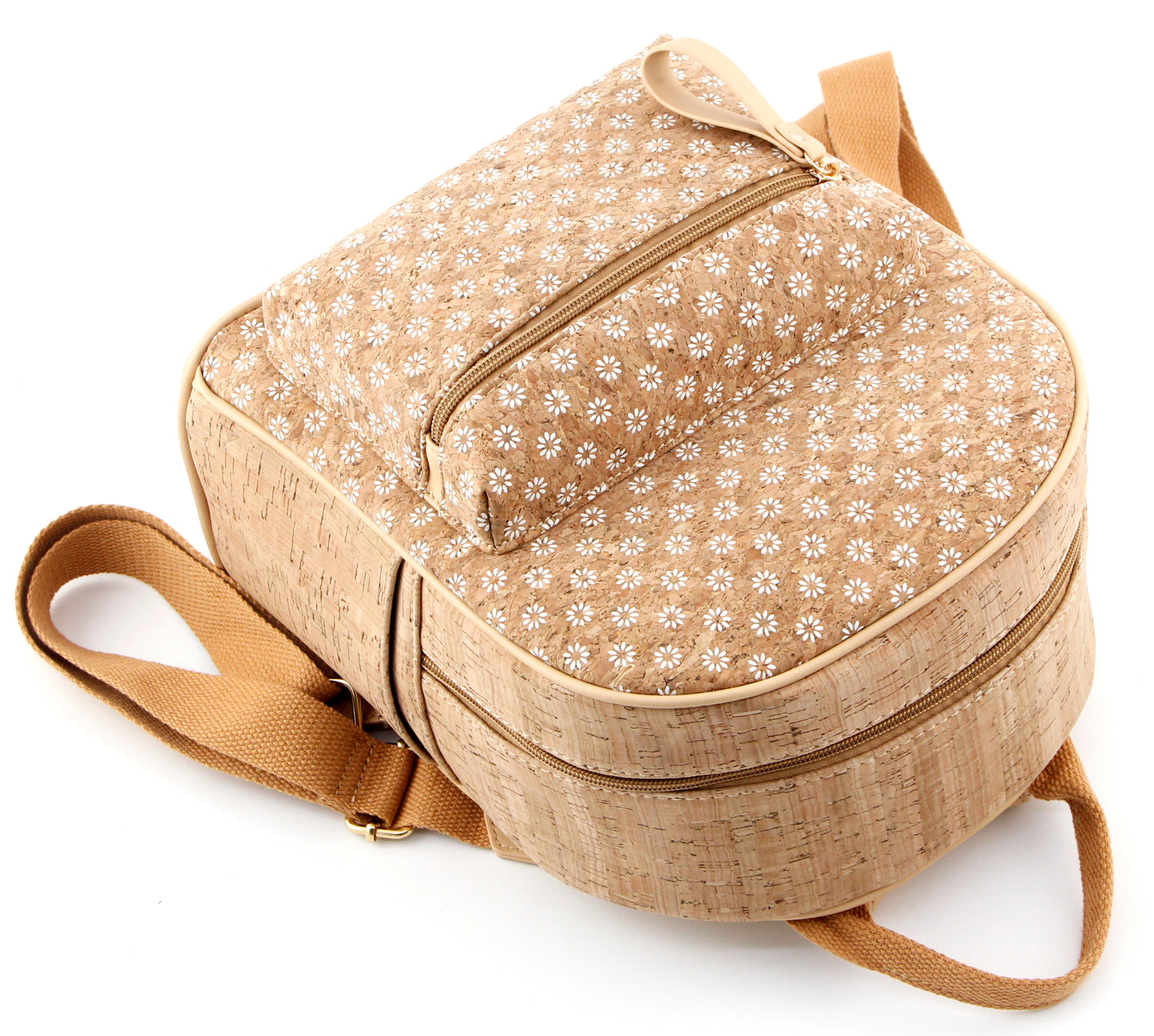 Small Double-Strap Backpack-Floral Print