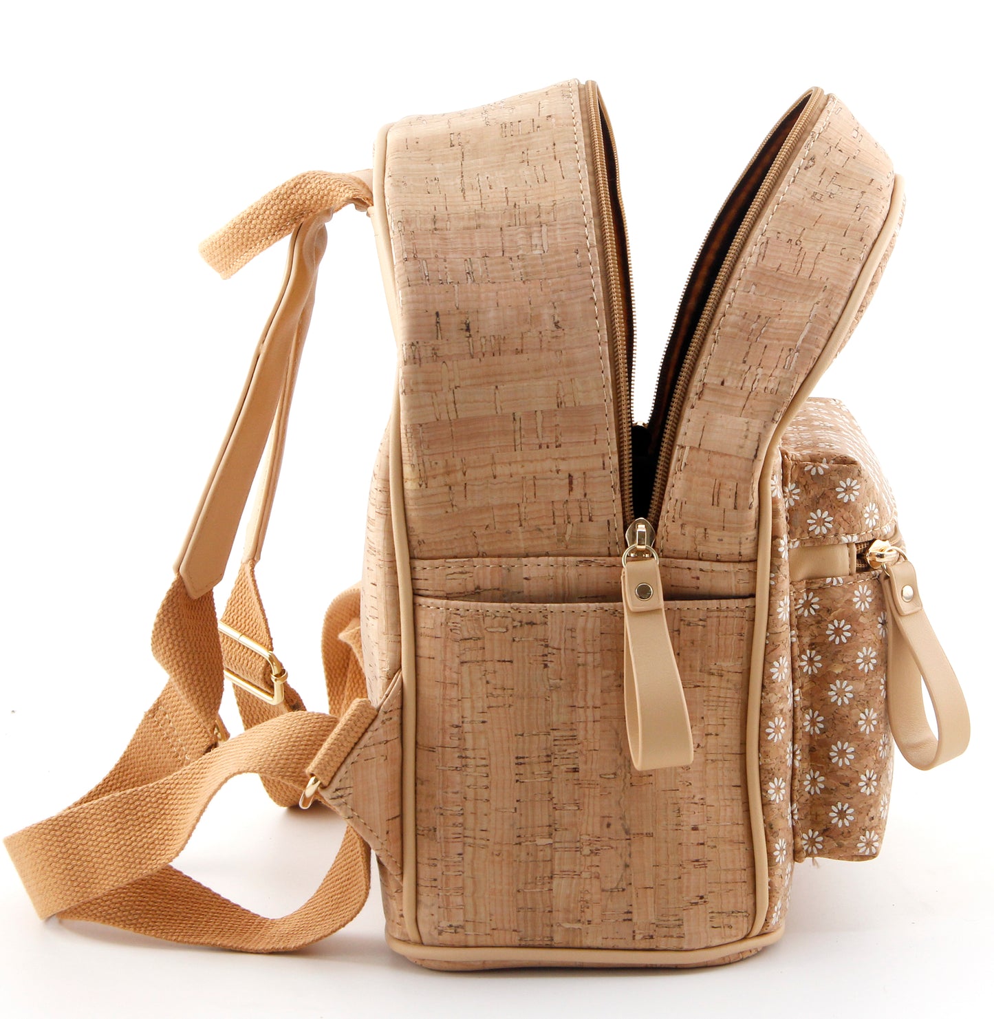 Small Double-Strap Backpack-Floral Print