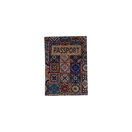 Artist passport Cover-Moroccan Blue