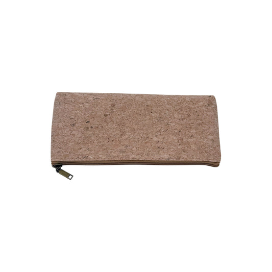 Cork Pencil Pouch-Vintage Green Tiles