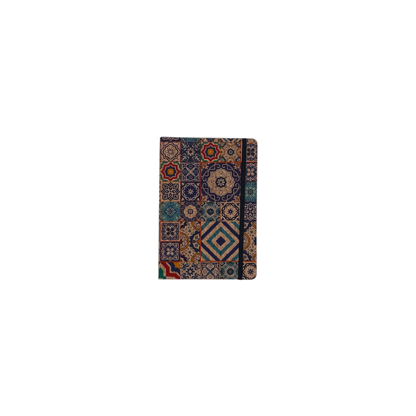 Cork Notebook-A5 Size-Tile Harmony