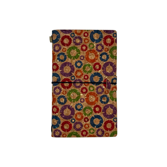 Cork Creative Journal-Blooming Dots