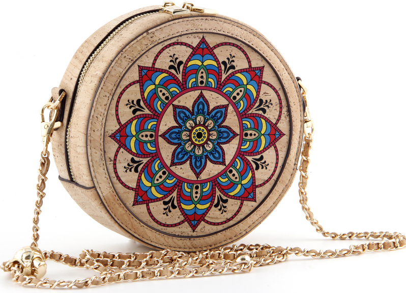 圆形斜挎包-Playful Garden