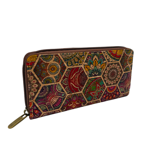 Cork Artist Wallet-Hexa Art