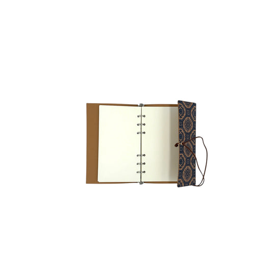 Crafted cork journal-Retro Diamond