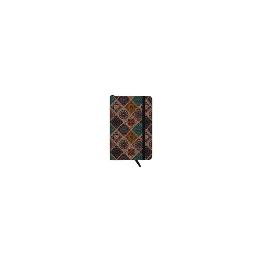 Cork Notebook-Small Size-Vintage Quilt