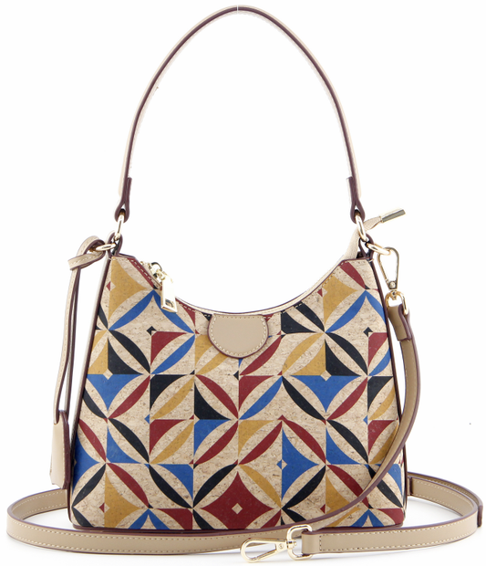 Cork Shoulder Hobo-Geo Retro