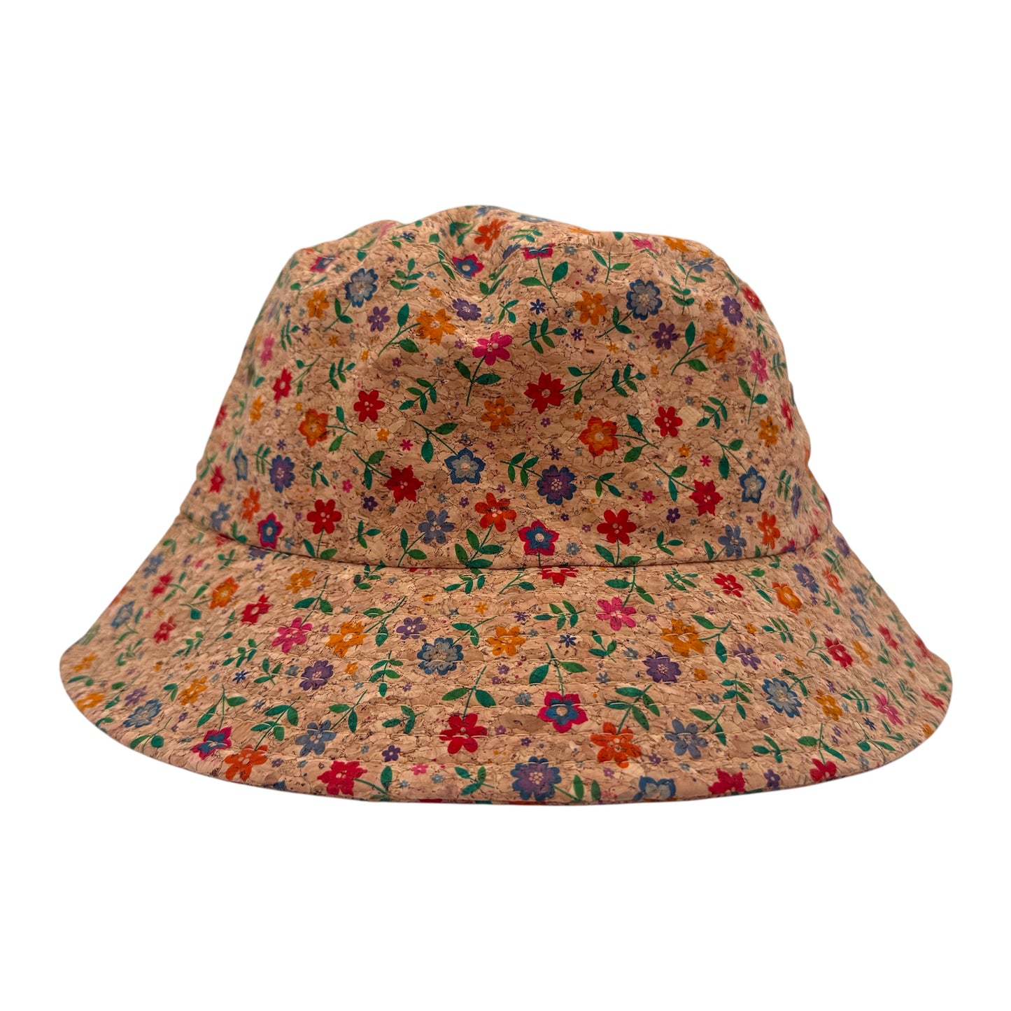 Cork Bucket Hat-Floral Meadow