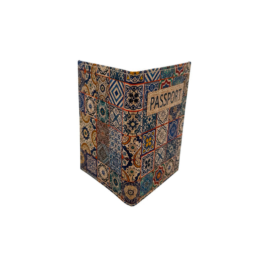 Artist passport Cover-Moroccan Blue