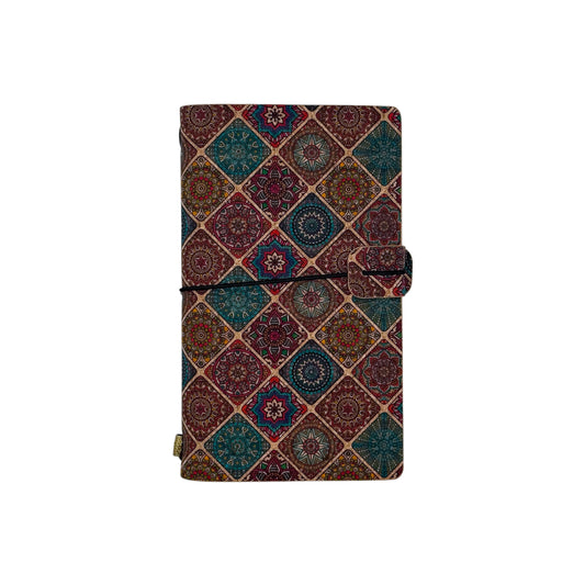 Cork Creative Journal-Classic Mosaic Tiles