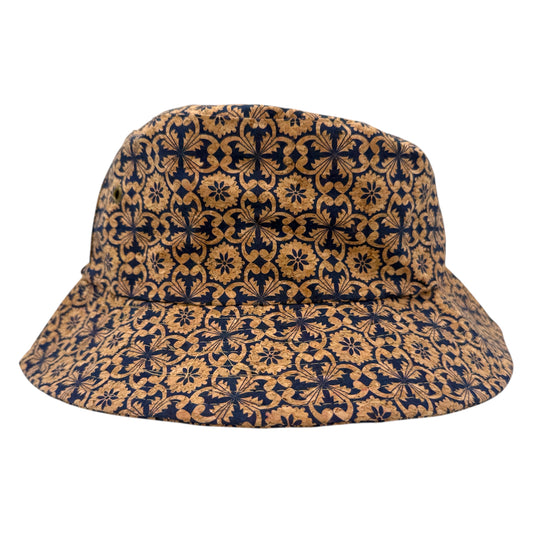 Cork Bucket Hat-Classic Tile