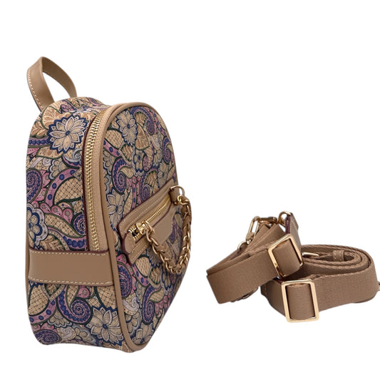 Cork Mini Backpack-Paisley Charm