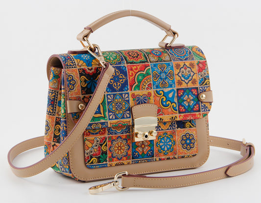 Vintage Lock Bag-Passion Mosaic