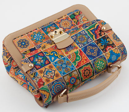 Vintage Lock Bag-Passion Mosaic
