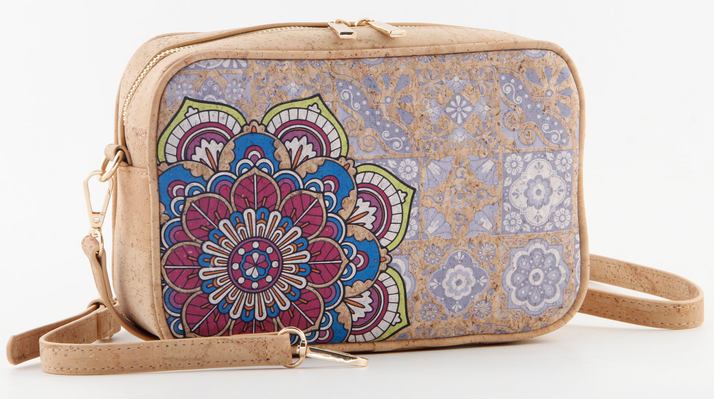 Cork Camera Bag-Mandala Dreams