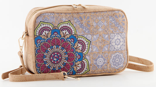 Cork Camera Bag-Mandala Dreams