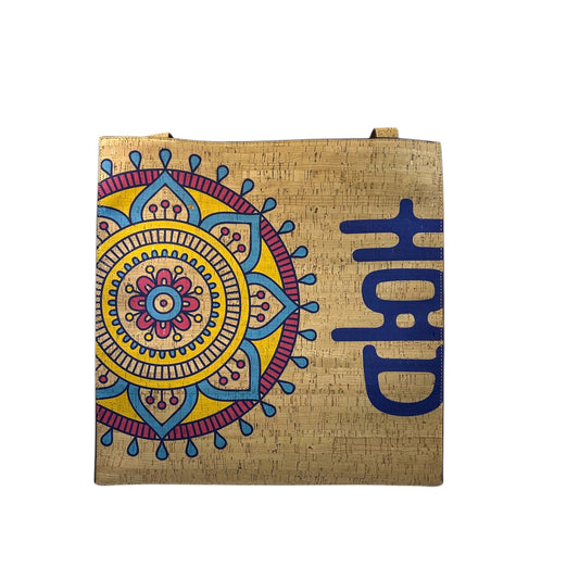 Grande Tote Bag-Mandala Bloom