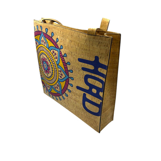 Grande Tote Bag-Mandala Bloom