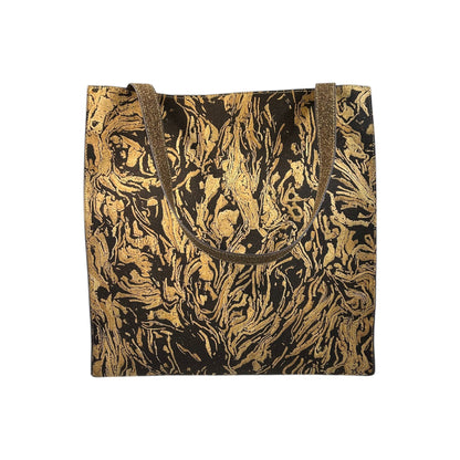 Grande Tote Bag-Golden Shards
